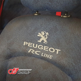 استیکر اتویی طرح PEUGEOT RC LINE - کد 10255