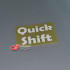 استیکر شبرنگ گل پخش کن طرح Quick Shift - کد 10518