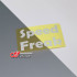 استیکر شبرنگ گل پخش کن طرح Speed Freak - کد 10520