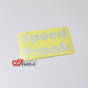 استیکر شبرنگ گل پخش کن طرح Speed Freak - کد 10520