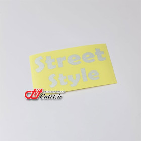 استیکر شبرنگ گل پخش کن طرح Street Style - کد 10521