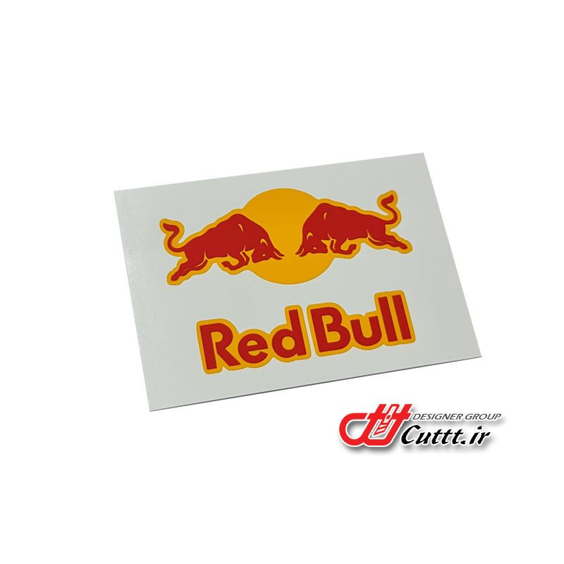 استیکر تزریقی طرح RED BULL - کد 10715