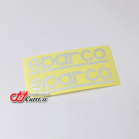 استیکر شبرنگ گل پخش کن طرح SPARCO - کد 10544