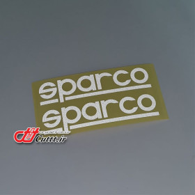 استیکر شبرنگ گل پخش کن طرح SPARCO - کد 10544