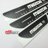 برچسبهای تزریقی پارکابی - طرح MAZDA - کربن مشکی - کد 10581