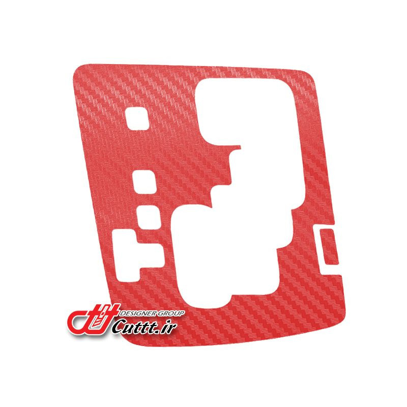 کاور لیور دنده مزدا 3 نیو - کربن قرمز - کد 10573/4