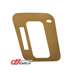 کاور لیور دنده لیفان X50 اتوماتیک - کربن طلایی - کد 10855/3