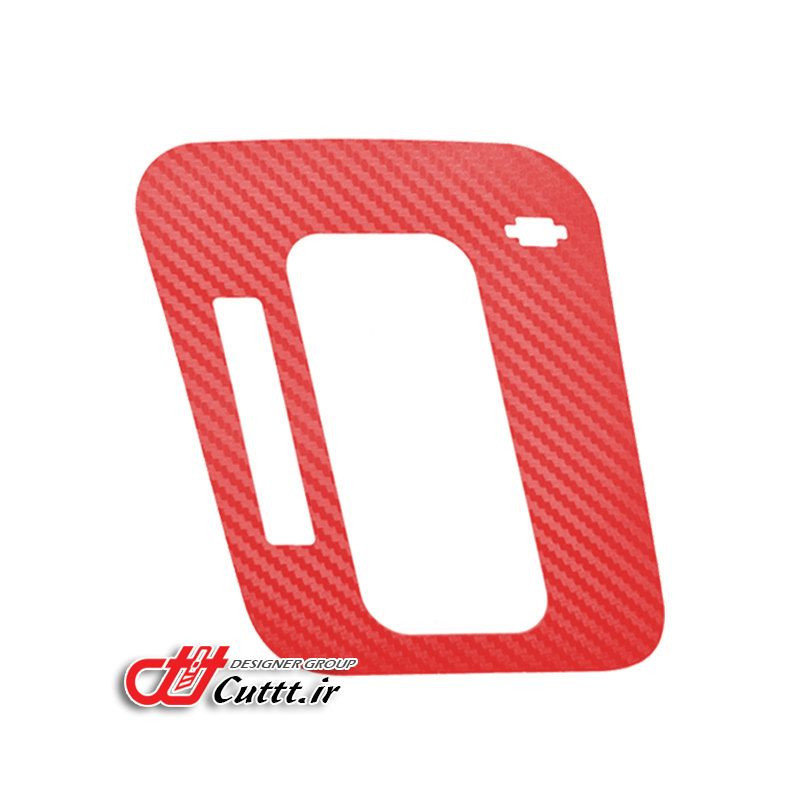 کاور لیور دنده لیفان X50 اتوماتیک - کربن قرمز - کد 10855/4