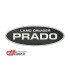 برچسب تزریقی زاپاس بند PRADO - کربن مشکی - کد 10750