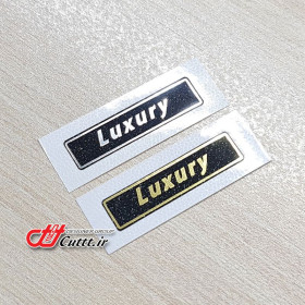 استیکر تزریقی طرح LUXURY - کد 10221