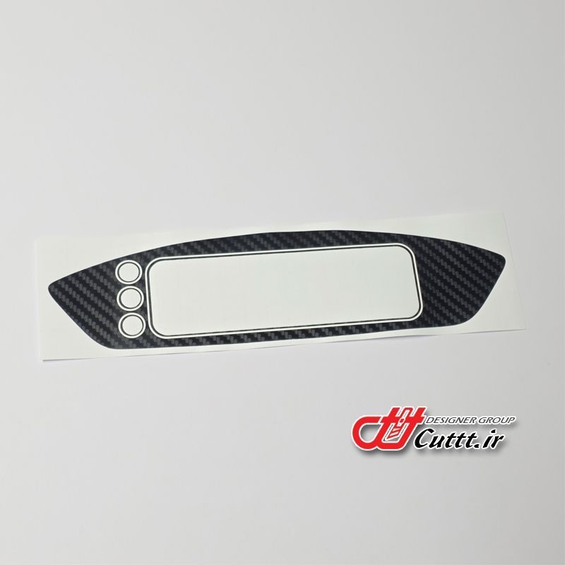 کاور تزریقی قاب ساعت اچ 30 کراس - کربن مشکی - کد 10795/1