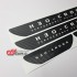 برچسبهای تزریقی پارکابی - کربن مشکی - طرح H 30 CROSS - کد 10686/1