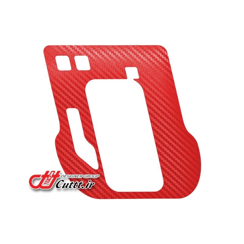 کاور لیور دنده دنا اتوماتیک - کربن قرمز - کد 10824/4
