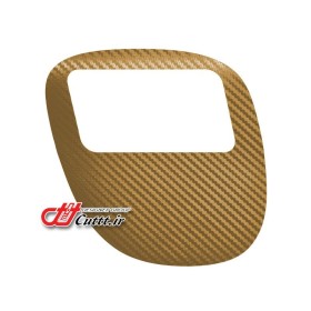 کاور قاب چراغ سقفی پژو 206  و 207 - کربن طلایی  - کد 10808/3