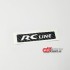 استیکر تزریقی طرح RC Line - کربن مشکی - کد 10262/1