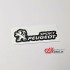 استیکر تزریقی طرح PEUGEOT SPORT - کربن مشکی - کد 10464/1