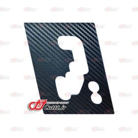 کاور لیور دنده پژو 206 و207 اتوماتیک - کرین مشکی  - کد  10110/1