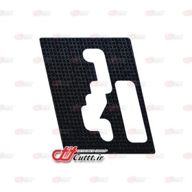 کاور لیور دنده پژو 206 تیپ 4 و پژو پارس اتوماتیک - مشکی اطلسی - کد 10786/6