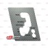 کاور تزریقی لیور دنده پژو 206 و 207 اتوماتیک - کربن نقره ای - کد 10838/2