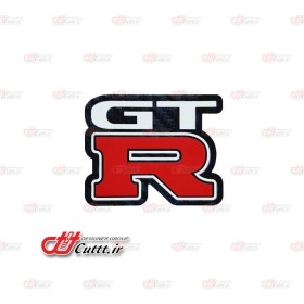 استیکر تزریقی طرح GTR - کربن مشکی - کد 10621/1