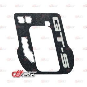 کاور تزریقی لیور دنده دنا اتوماتیک - مشکی شاین - طرح GTS - کد 10858/2