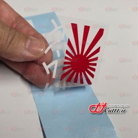 استیکر چسبی طرح JDM - کد 10513