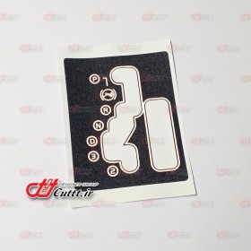 کاور تزریقی لیور دنده پژو 206 تیپ 4 و پژو پارس اتوماتیک - مشکی شاین - کد 10683/5