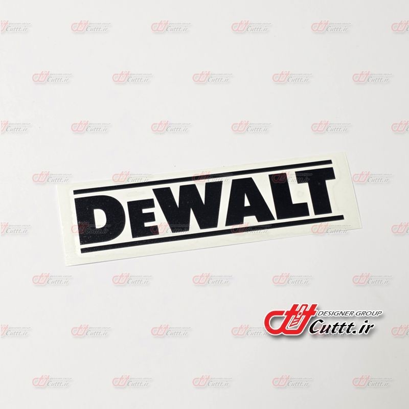 استیکر برشی طرح DEWALT - کد 10391
