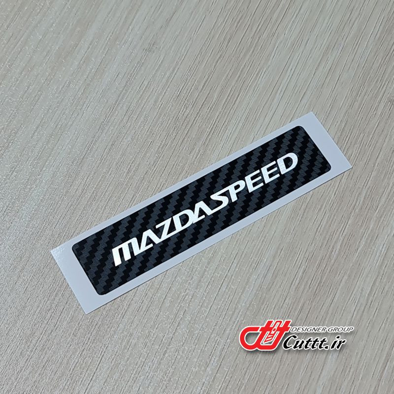 استیکر چسبی طرح MAZDA SPEED کد 10443