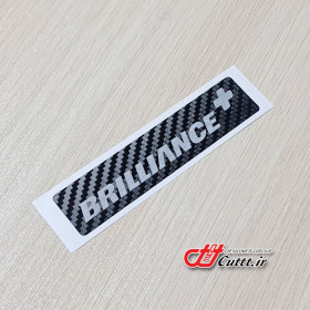 استیکر شبرنگ طرح +BRILLIANCE کد 10446