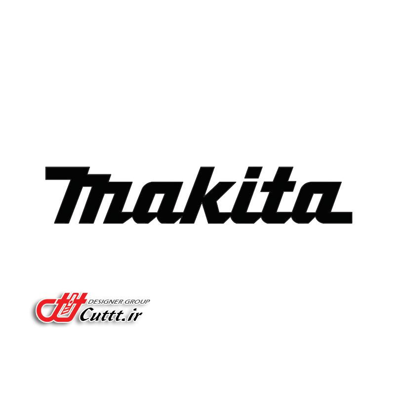 استیکر برشی طرح MAKITA - کد 10393
