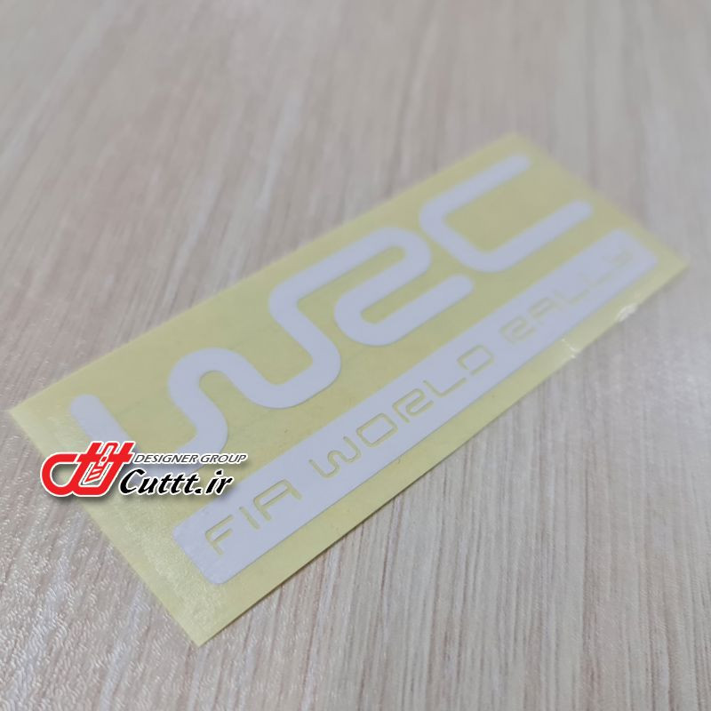 استیکر چسبی طرح WRC کد 10211