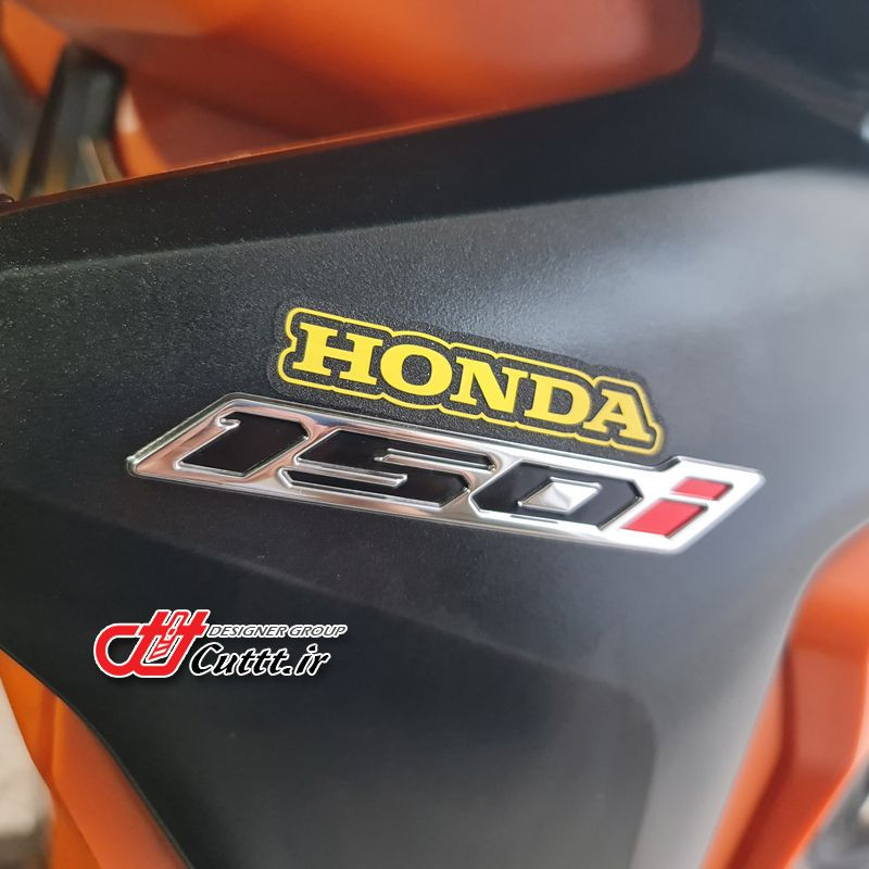استیکر تزریقی طرح HONDA - کد  10316