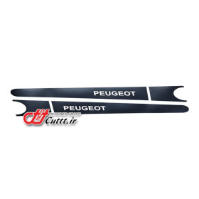 استیکر برشی کنار راهنما طرح PEUGEOT - کد 10646