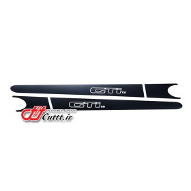 استیکر برشی کنار راهنما طرح GTI - کد 10636