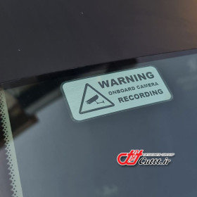 برچسب متالایز طرح CAMERA RECORDING کد 10469