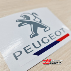 استیکر برشی طرح PEUGEOT SPORT - کد 10473