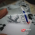 استیکر برشی طرح PEUGEOT SPORT - کد 10473