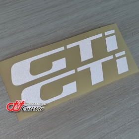 استیکر شبرنگ گل پخش کن طرح GTI - کد 10634