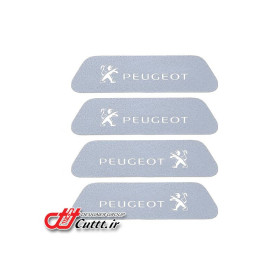 برچسب  لیزری هشدار باز بودن درب خودرو طرح PEUGEOT - شبرنگ - کد 10644