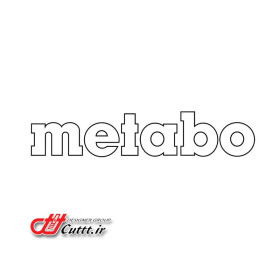 استیکر برشی طرح metabo - کد 10615