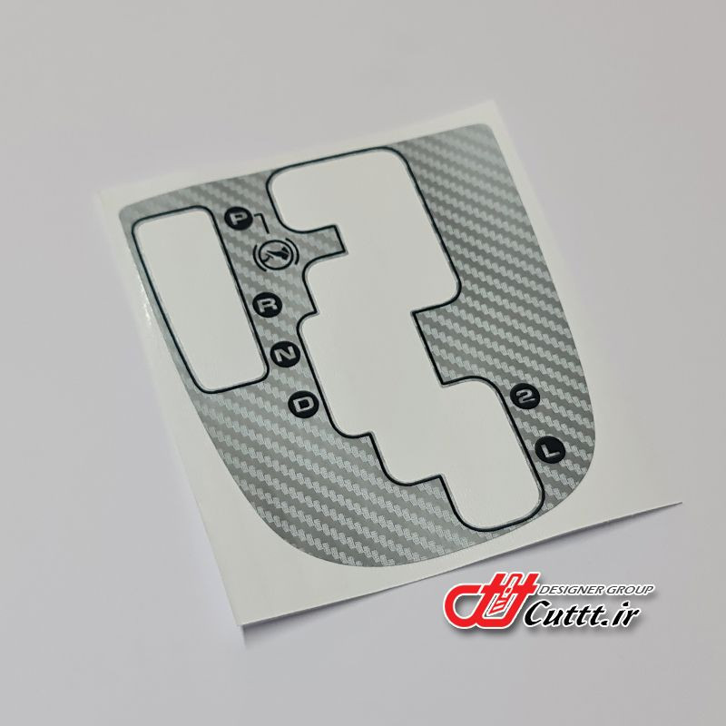 کاور تزریقی لیور دنده اچ 30 کراس - کربن نقره ای - کد 10801/2