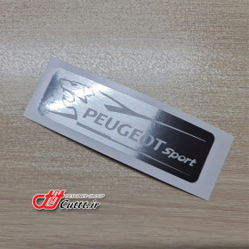 برچسب متالایز طرح PEUGEOT SPORT - کد 10545
