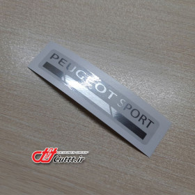 برچسب متالایز طرح PEUGEOT SPORT - کد 10191