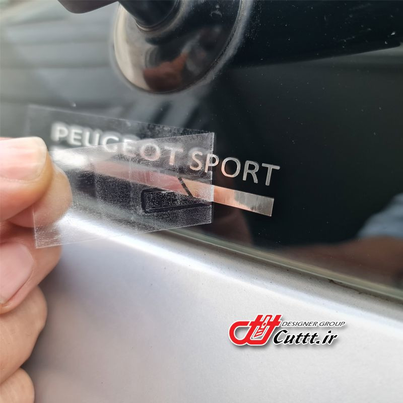 آرم برجسته طرح PEUGEOT SPORT - کد 10512