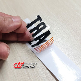 استیکر چسبی طرح RALLI ART کد 10196