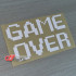 استیکر شبرنگ گل پخش کن طرح GAME OVER - کد 10569