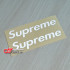 استیکر شبرنگ گل پخش کن طرح Supreme - کد 10649