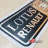 استیکر چسبی LOTUS RENAULT کد 10678