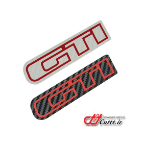 استیکر تزریقی طرح GTI - کد 10655
